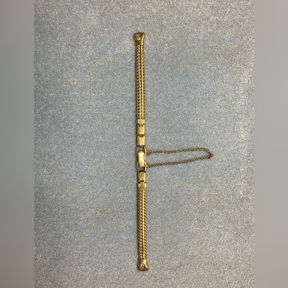 Vintage Speidel 1Ok GF dainty bracelet watch band